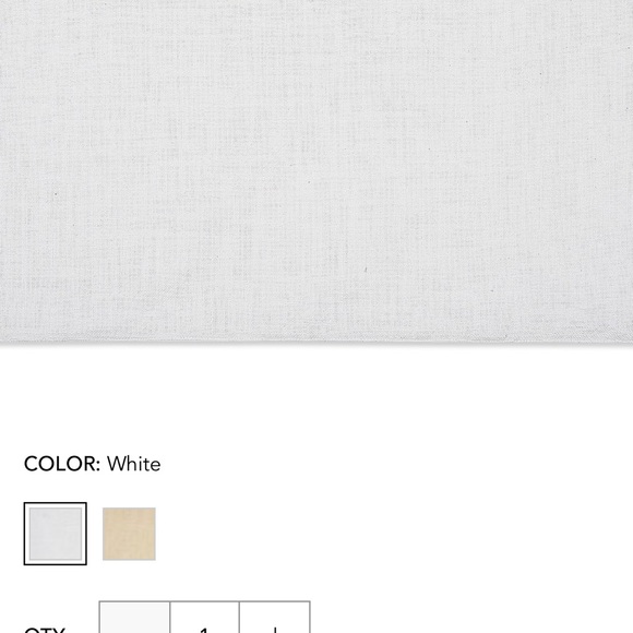 AMAN Imports Slub placement White 100% Cotton - Lot Of 8 MSRP $160 - Picture 4 of 4
